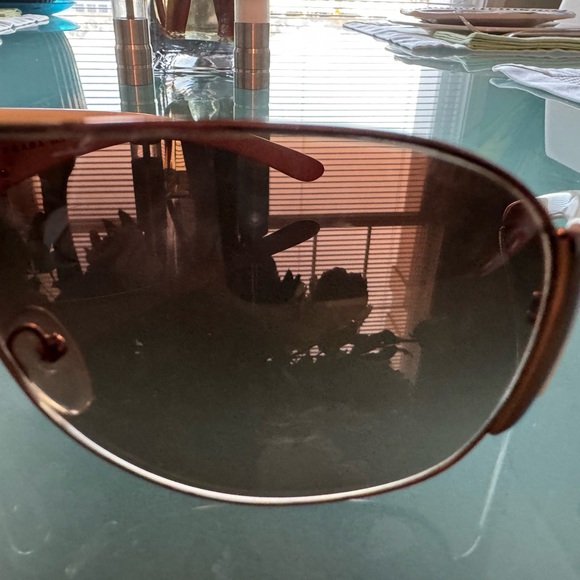 Prada Aviator Sunglasses in Hard Case - Picture 10 of 10